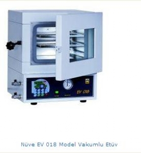 Nüve EV 018 Model Vakumlu Etüv