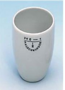 Haldenwanger 79C/0 15 ml Porselen Kroze DIN 12904
